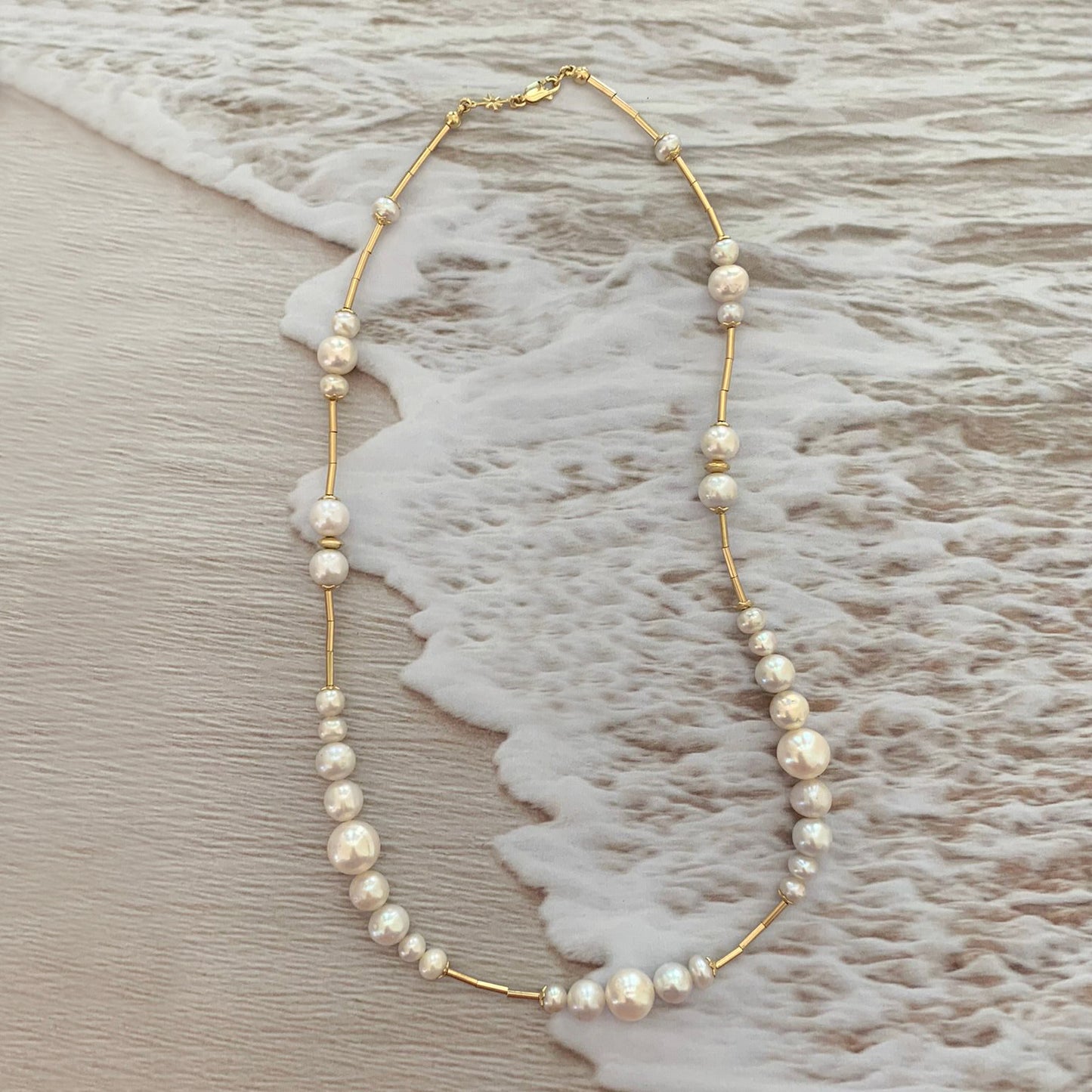 lourdes pearl necklace